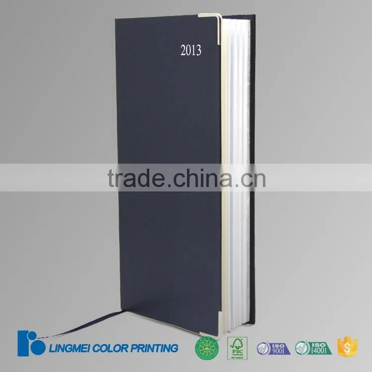 High quality cheap price guangzhou printing service custom leather journal