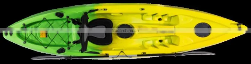 KINLIFE Plastic fishing canoe kayak for single person
