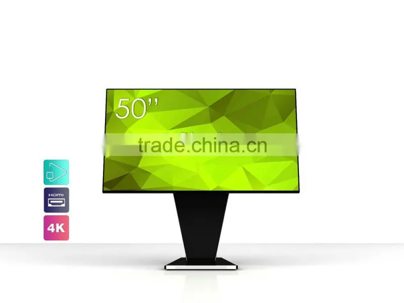 Swedx Direct 50 Inches LED Advertising Multi Media Player Standing Touch 4K Digital Singage