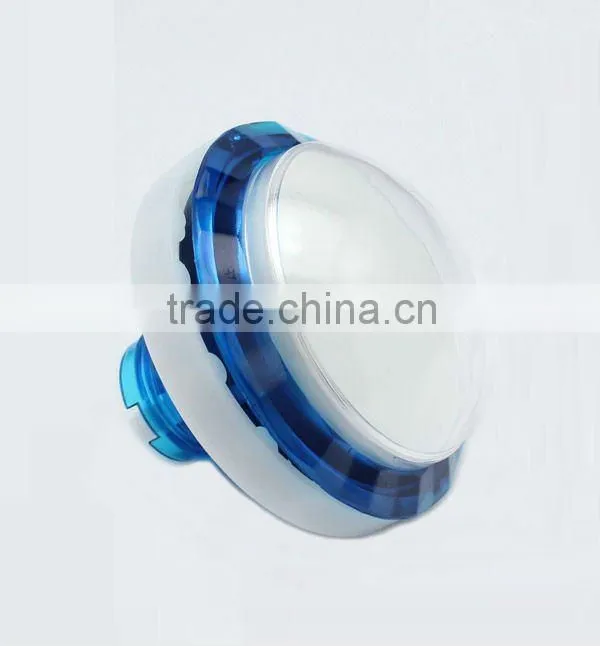 65mm Round green plastic push button switch Momentary large game accessories