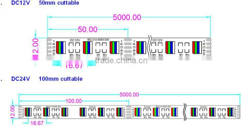 Reliable Reputation 12V Blue Led Strip 5050,SMD5050 Led Strip Light 12V