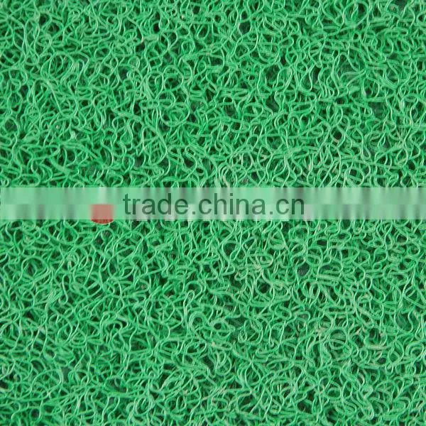 Pvc floor mat with plain