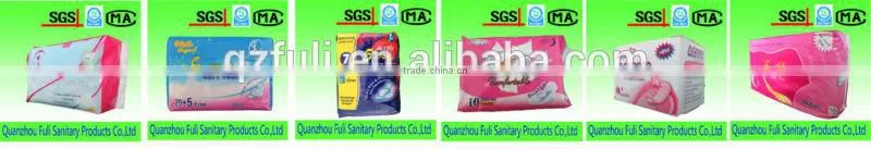 Wholesale Cotton Sanitary Pads Cheap Ladies Sanitary Napkins ,High quality lady sanitary napkin,anion sanitary pad