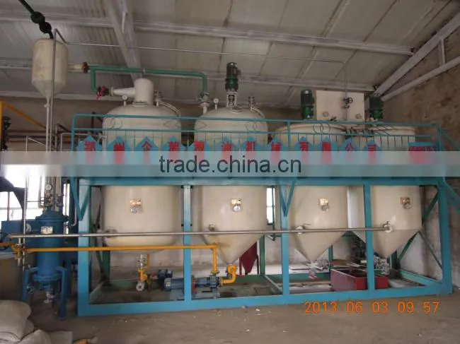 1-10T/D mini sunflower oil refinery machine