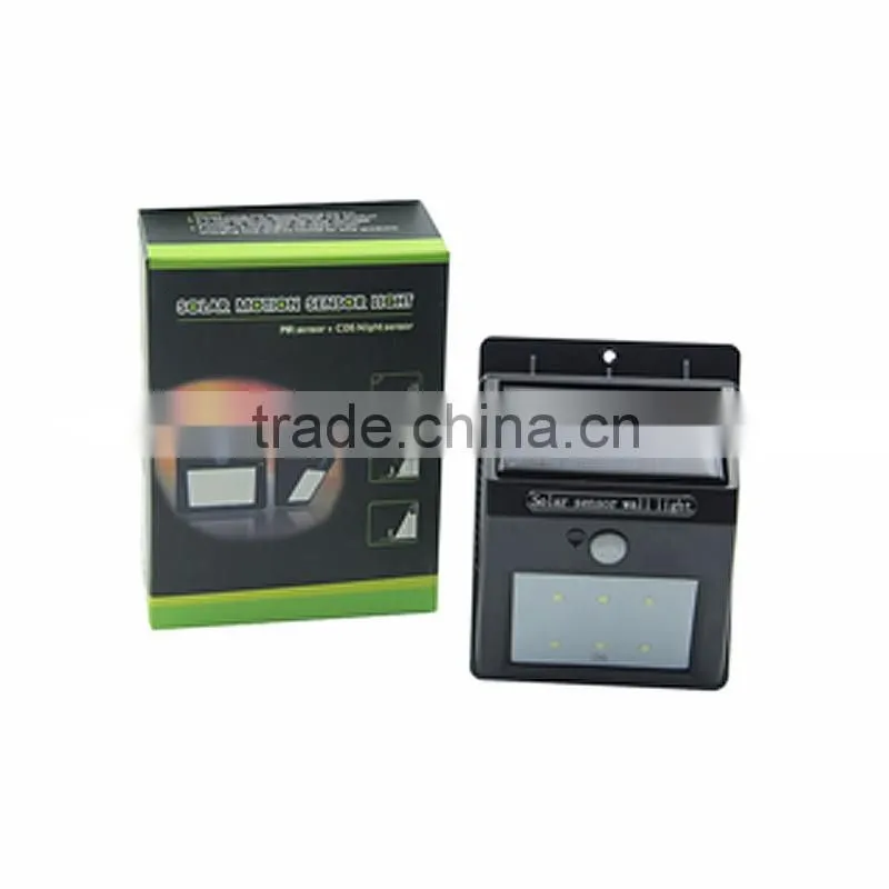 OUTDOOR WALL LIGHT SOUND SENSOR SOLAR LED WALL LAMP