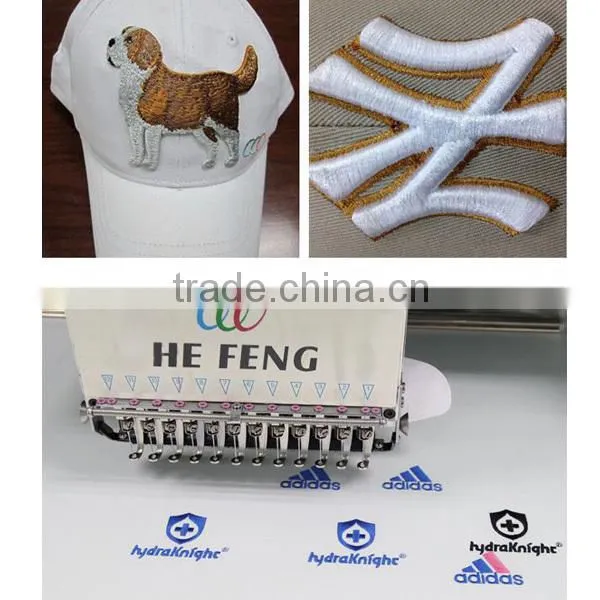8 heads high speed computerized embroidery machine