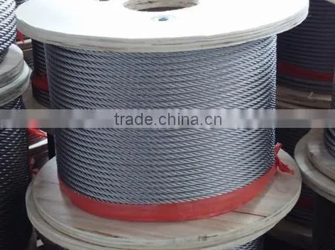 Top Quality 8X19s+Iwr Stainless Steel Cable/Wire Rope