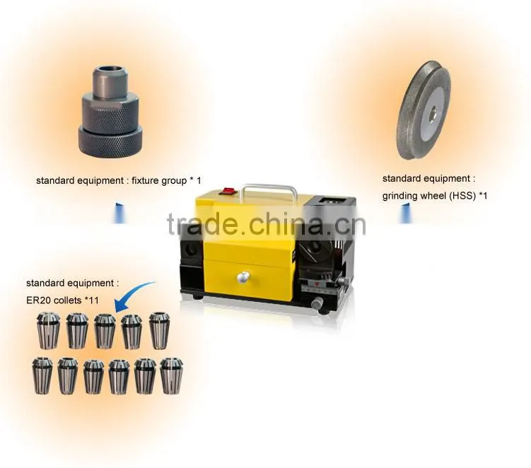 Point Angle 118-140 Degree Step Drill Re-sharpening Machine MR-13J