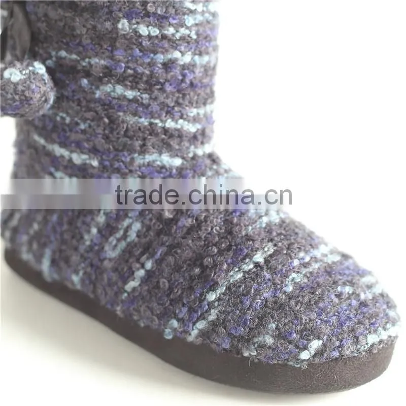 Ladies knitted boot