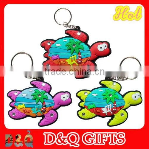 Fashion rubber keychain