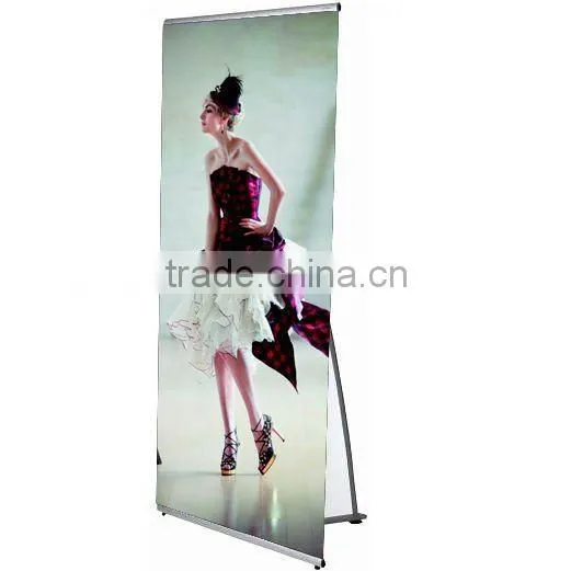 L Banner Of banner stand