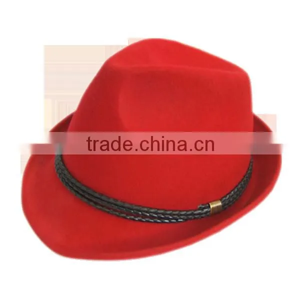 Wool felt trilby hat Children Hats