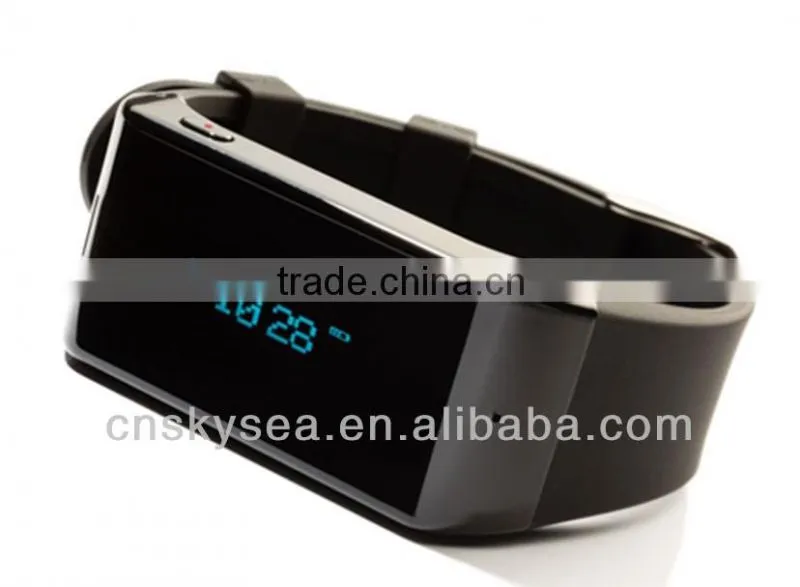 Bluetooth bracelet watch with caller id, fashion watch wifi bracelet bluetooth