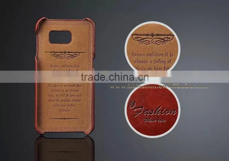 New Products For Samsung Galaxy S6 Leather Case, For Samsung Galaxy S6 Back Cover Case with Card Slots