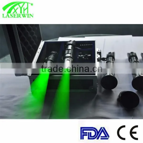 Tactical high power hunting green laser flashlight light