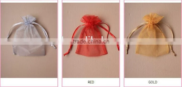 customized bags China organza bags/pouch for tea