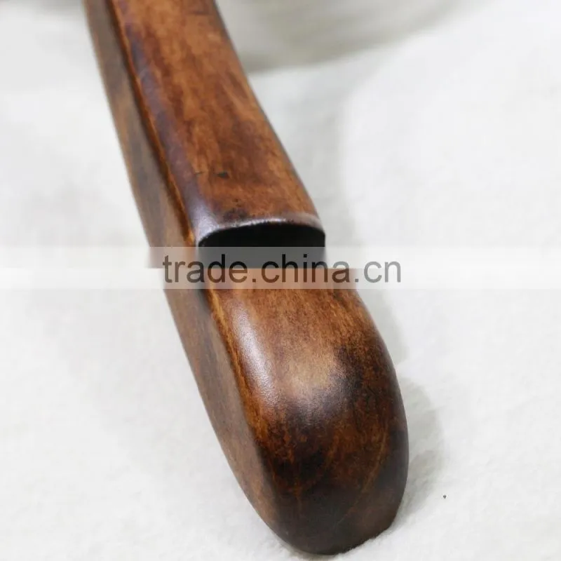 Durable Antique Jacket Wooden Suit Hanger with Square Bar