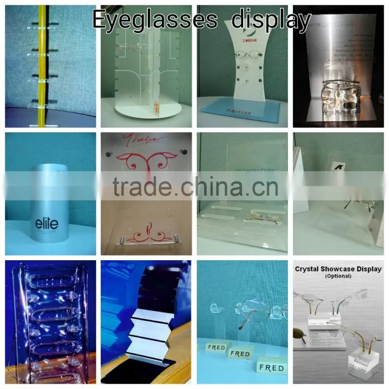 Promotional Special counter top laser cut PMMA cosmetic display