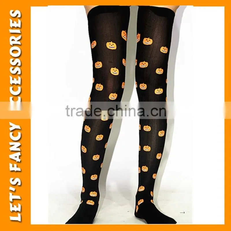 PGSK0193 Halloween party stocking pumpkin printed stocking sexy lady nylon tube stocking