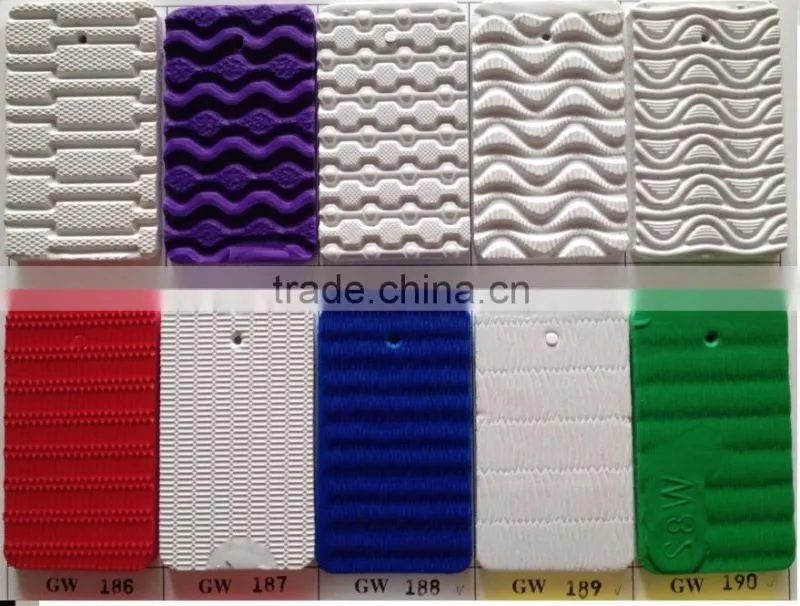 Materiales para calzado molde de eva