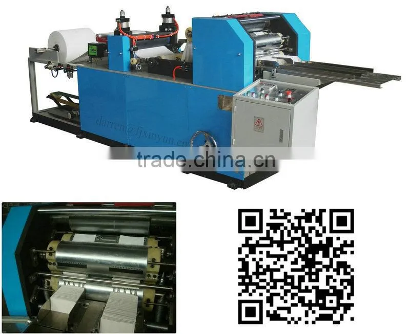 High speed automatic mini face tissue making machines