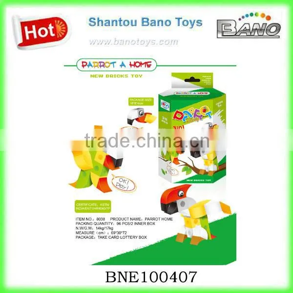 Assembly Toy Building Blocks Parrot Series BNE100407