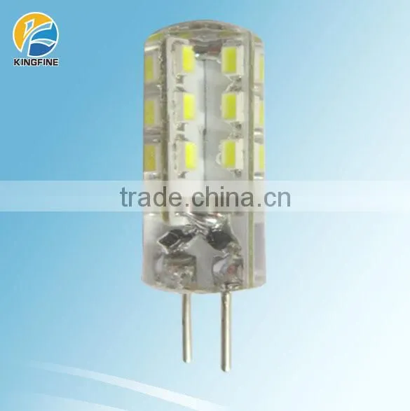 Kingfine G4301424 1.5W 130Lm 360 Degree Silicon Warm White 12V AC DC G4 LED Light