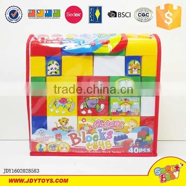 New product 48pcs DIY plastic building blocks toy