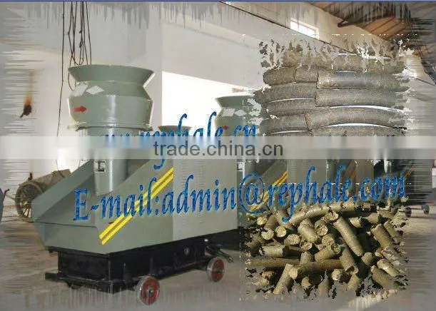 Biomass briquette presser electricity equipment or diesel engine