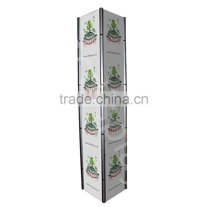 Square twist tower dispaly