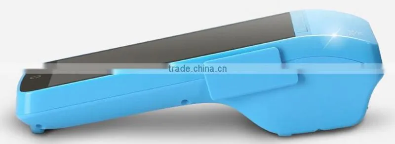 6 inch Handheld Android POS device With 58mm Thermal Printer