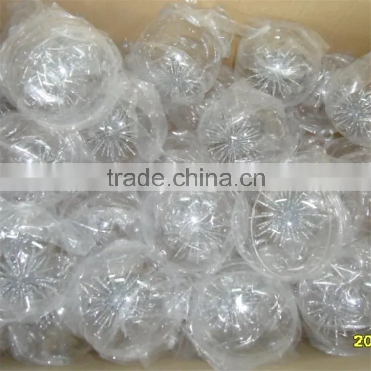 High quality christmas ball, wholesale clear glass christmas ball ornaments