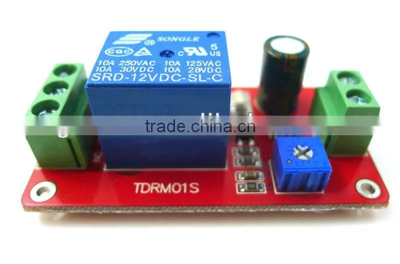 Relay module delay switch NE555 module 12v timer 0-20S
