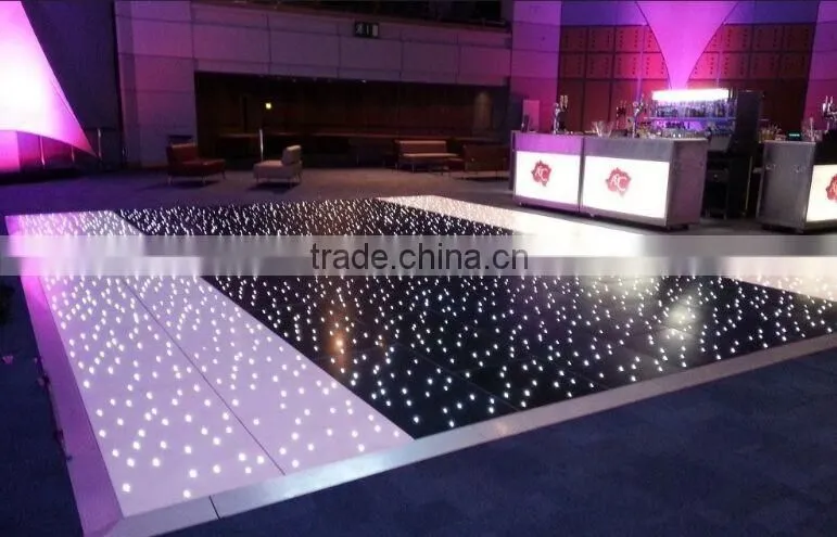 2016 New 50*50cm LED Starlit DMX Used dance floor Wedding Decoration DJ Disco Party Stage Lighting Christmas For Sale