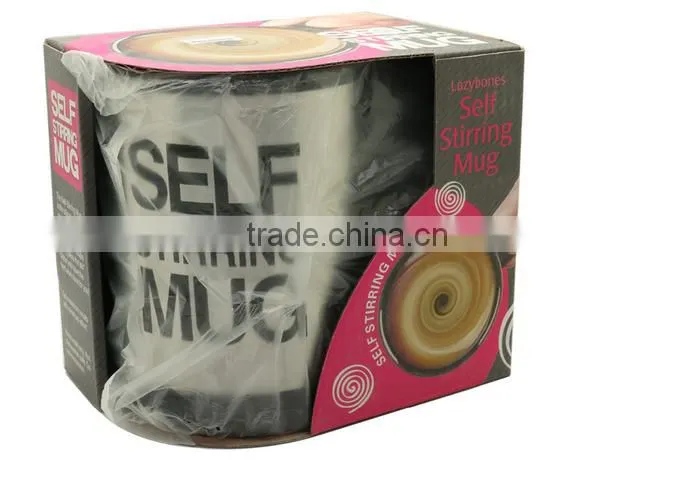 Creative gifts of stainless steel tank automatically stir the coffee milk tea cup mug cup