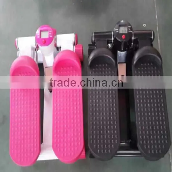 Home Use Cardio Equipment Mini Hydraulic Stepper With Resistance Bands