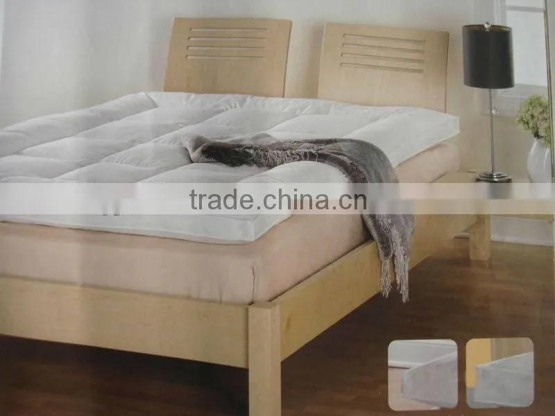 Factory Cheap Microfiber Down Hotel Bed Pad