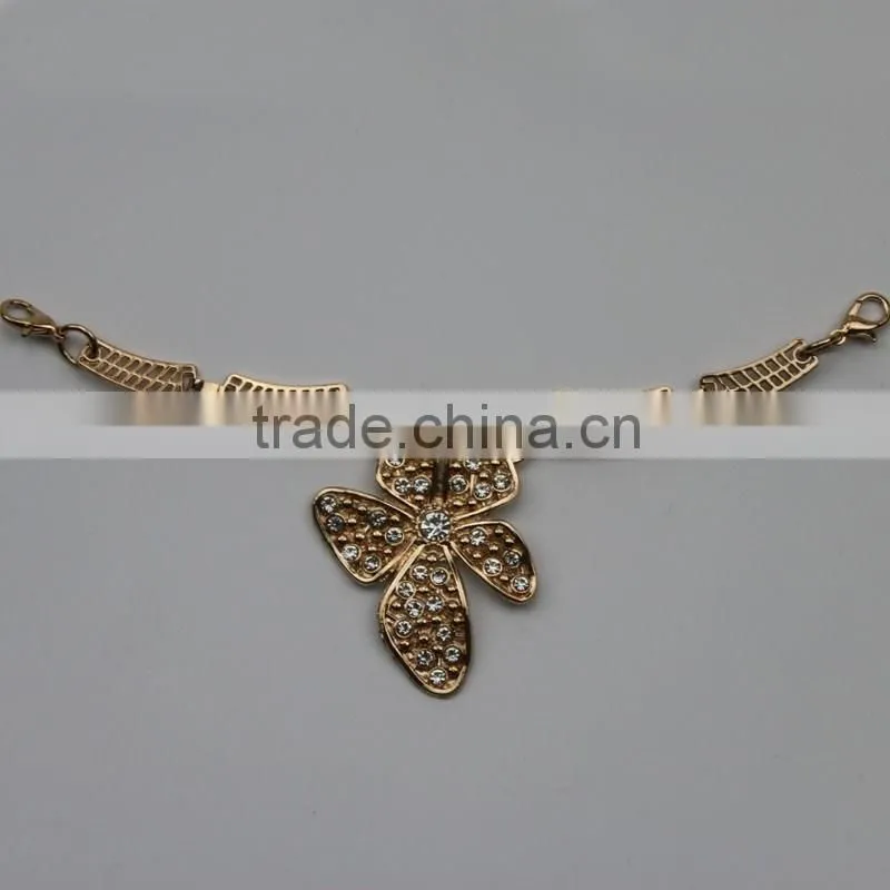 Garment accessories custom metal decoration