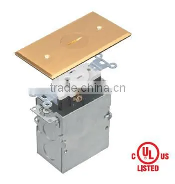 cUL UL Flush rectangular floor mount electrical boxes