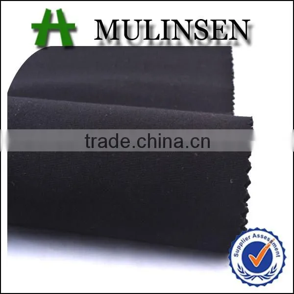 Shaoxing women dress materials dyed N/R rayon nylon spandex roma fabric