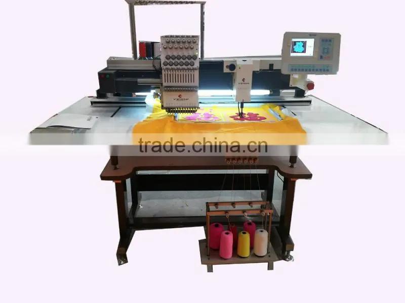 single head chain stitch embroidery machine, multi purpose chenille embroidery computer machine