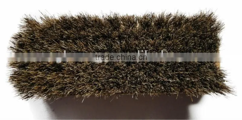 Wholesale hot sale horse hair shoe brush