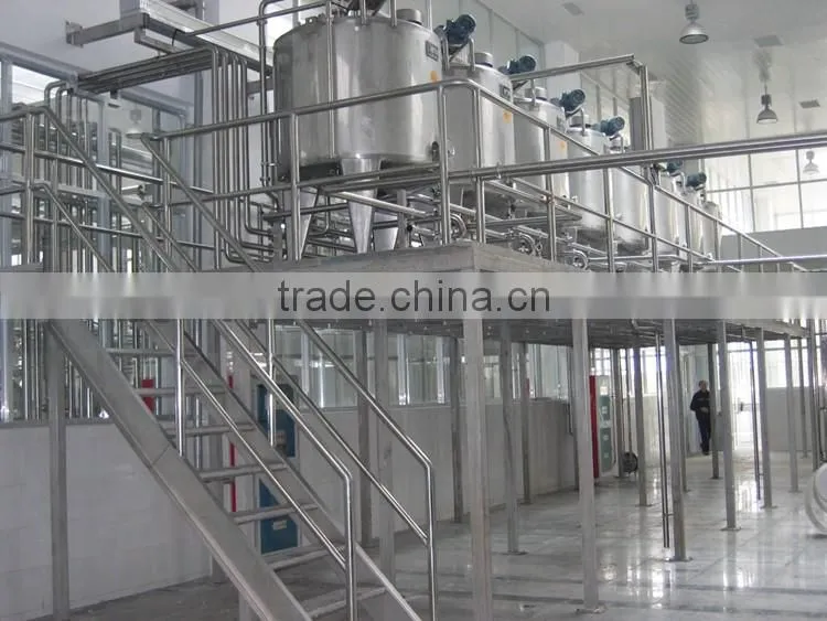 High quality stainless steel liquid detergent homogenizing mixing tank