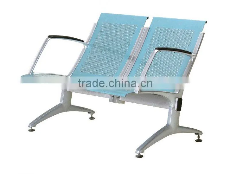 iron/aluminium alloy chair for airport,public place,office,waiting room,meeting room Model P-51