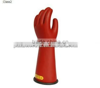 Latex Insulated hand Gloves with class 00