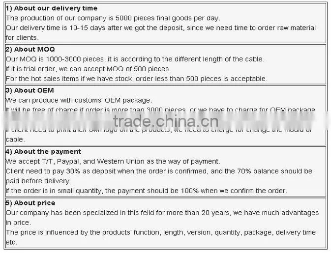 wholesale new products 2016 Popular High Quality Type-c To C USB3.1/M TO USB3.0/M Cable 10gbps High Speed Data Cable