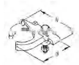 MALLEABLE IRON EC CLAMP
