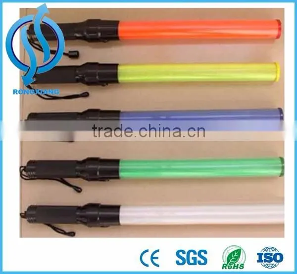 Rechargeable LED Traffic Baton Within Magnet Base/Super Bright Flashing LED Traffic Light Baton