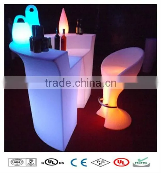 Cool LED Bar Counter, L Shape Bar Counter, LED Bar Furniture