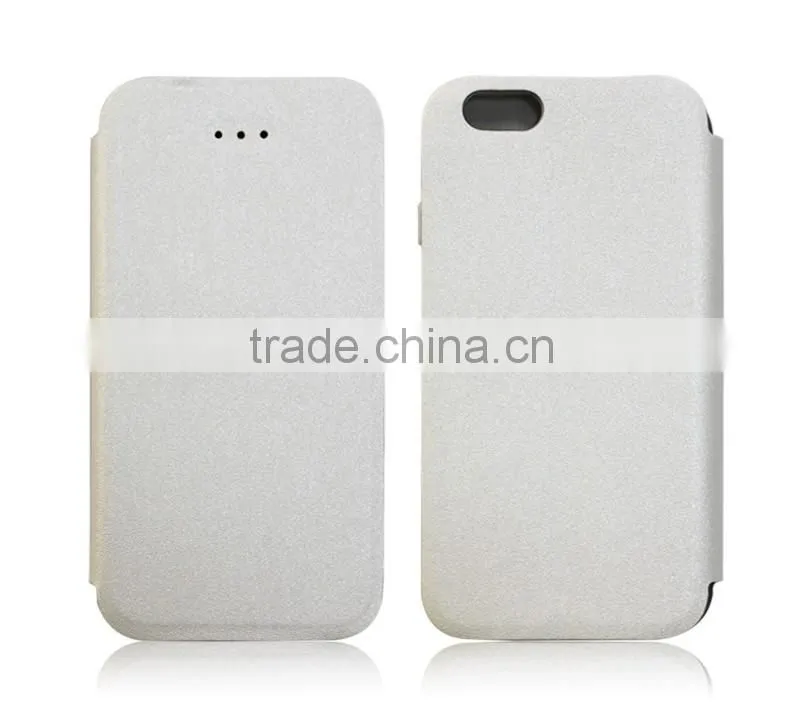 Colorful handheld super slim cheap pu leather magic closure phone cover for iphone 6